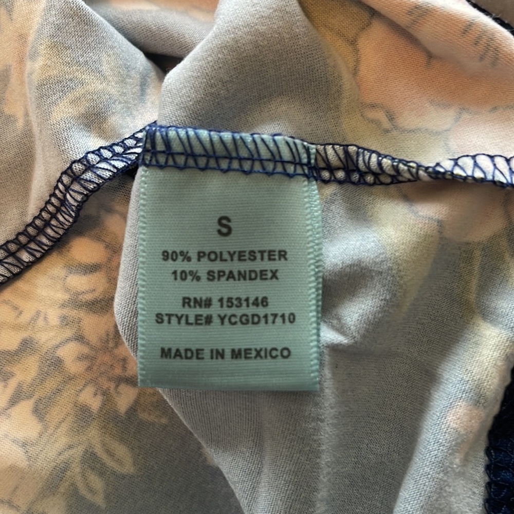 NWT floral square neck - Picture 3 of 3